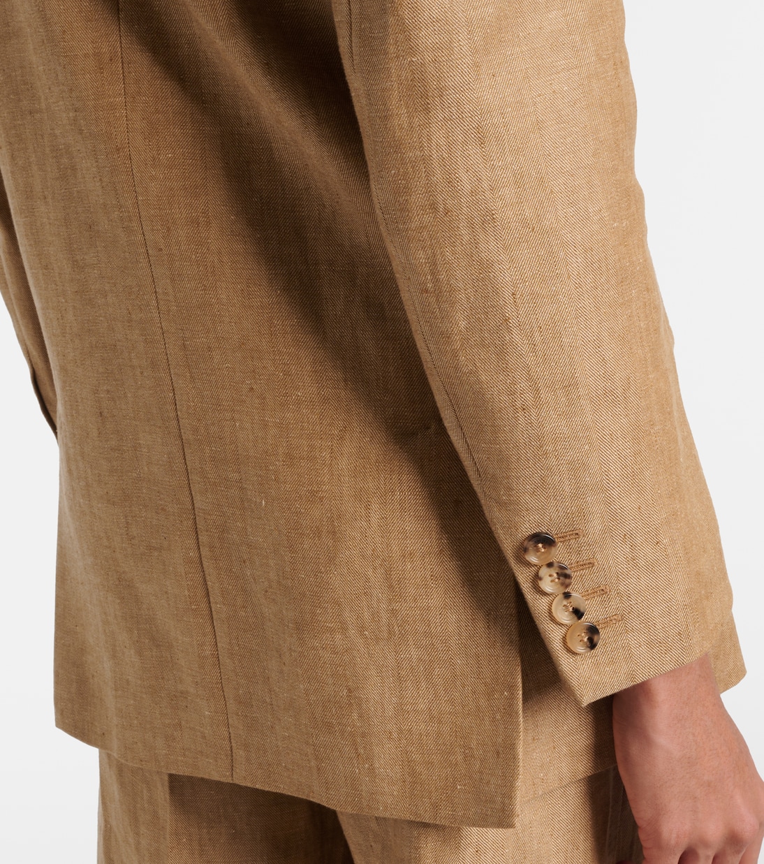 Blazer doppiopetto in lino | Max Mara