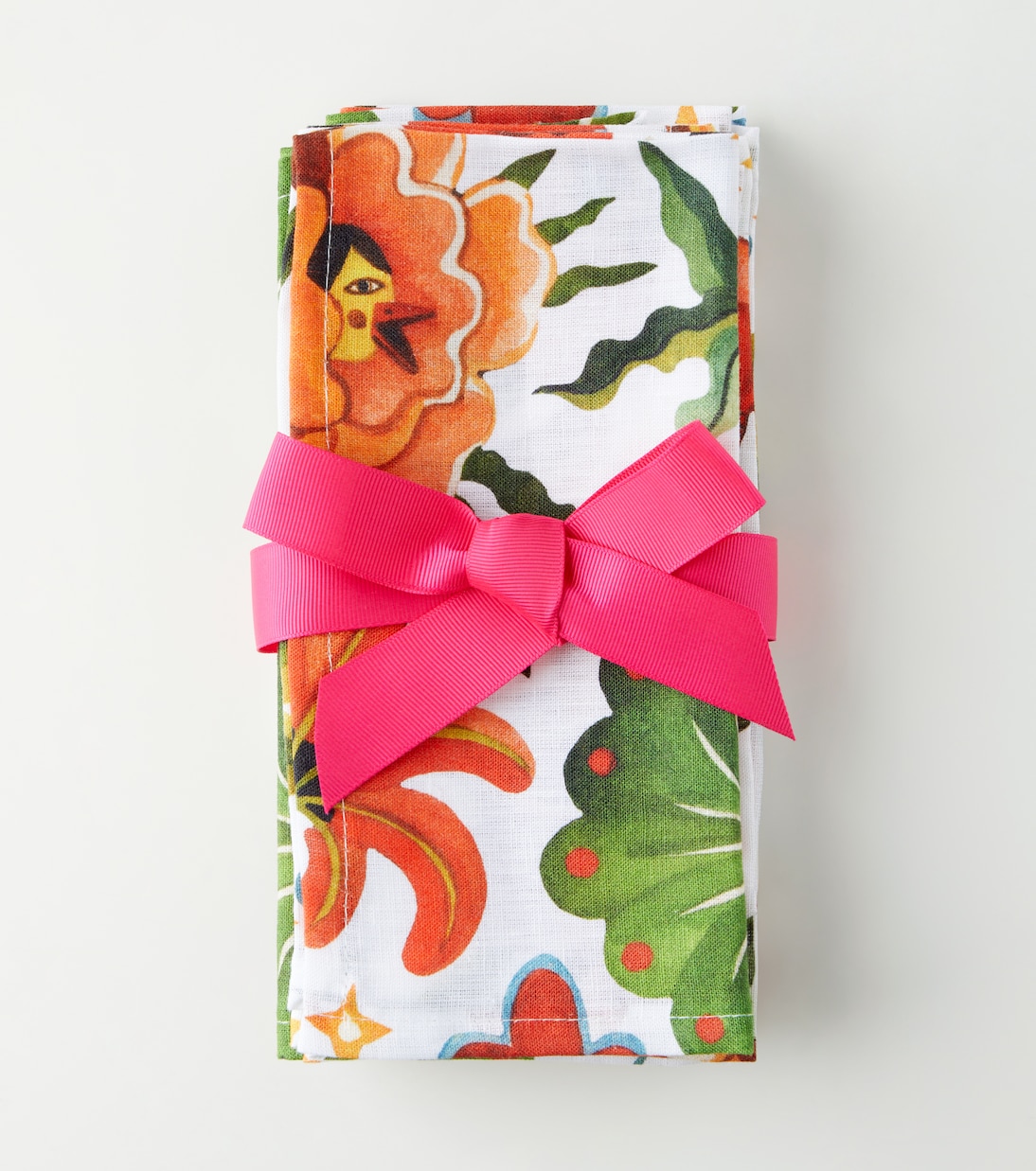 Large set of 6 floral napkins | La DoubleJ