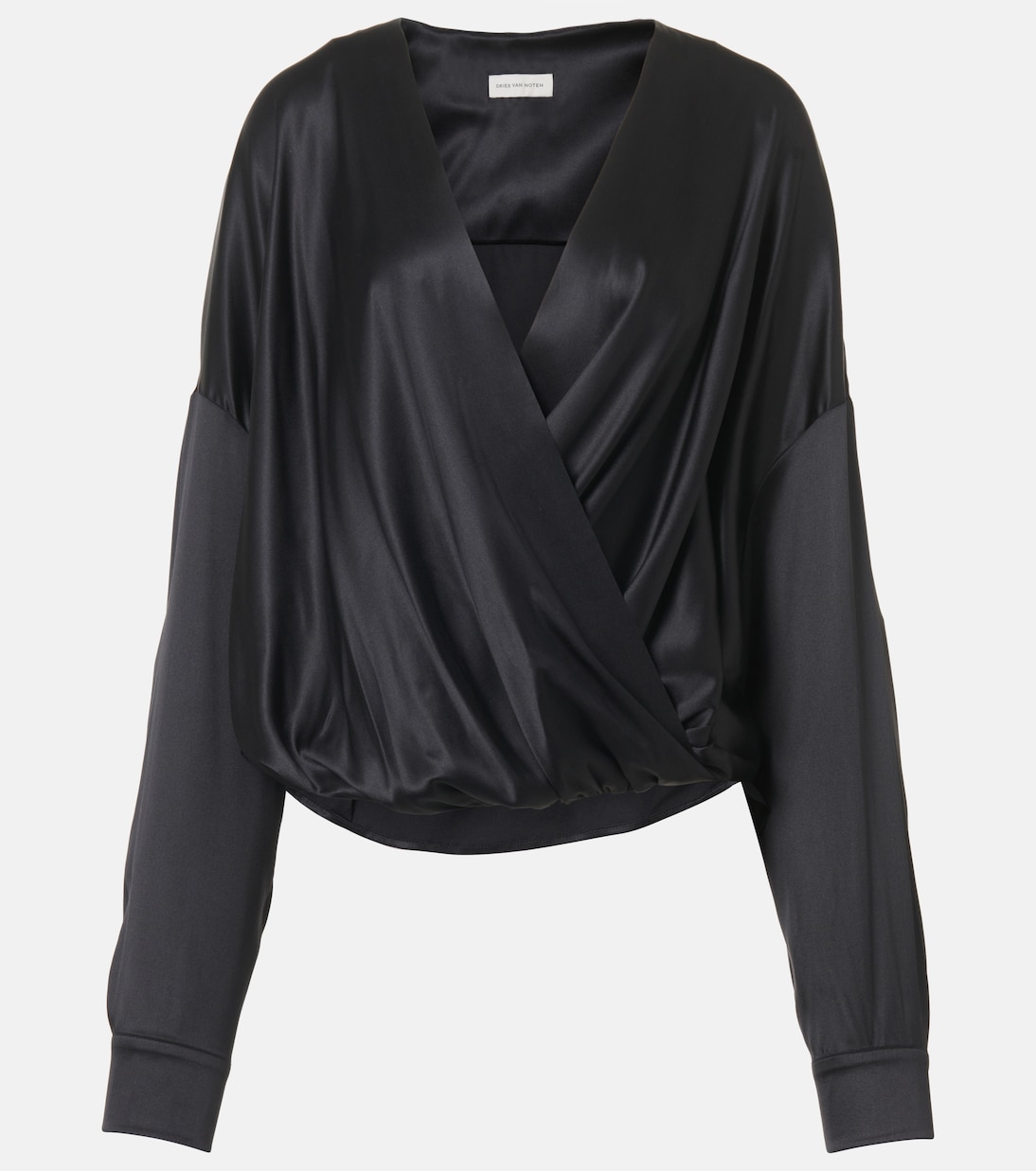 Blusa in raso di misto seta | Dries Van Noten