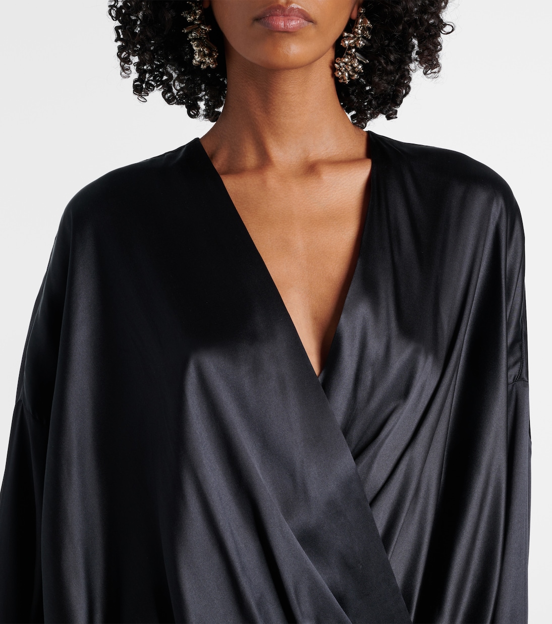 Blusa in raso di misto seta | Dries Van Noten