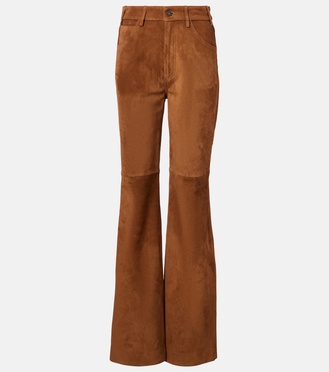 Pantalon évasé Roe en daim | Nili Lotan