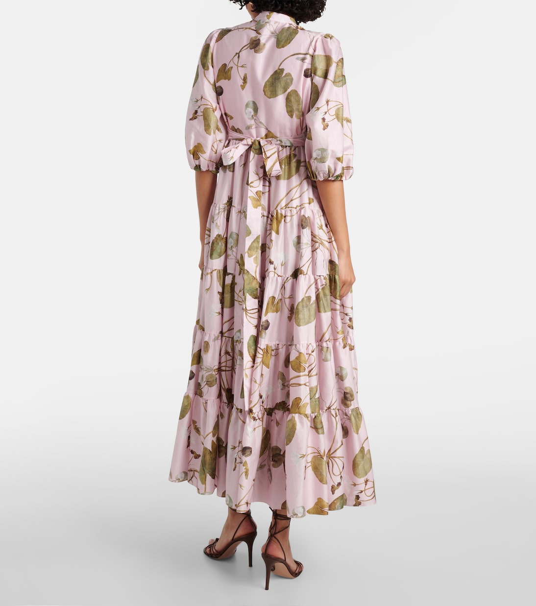 Robe chemise en coton à fleurs | Erdem