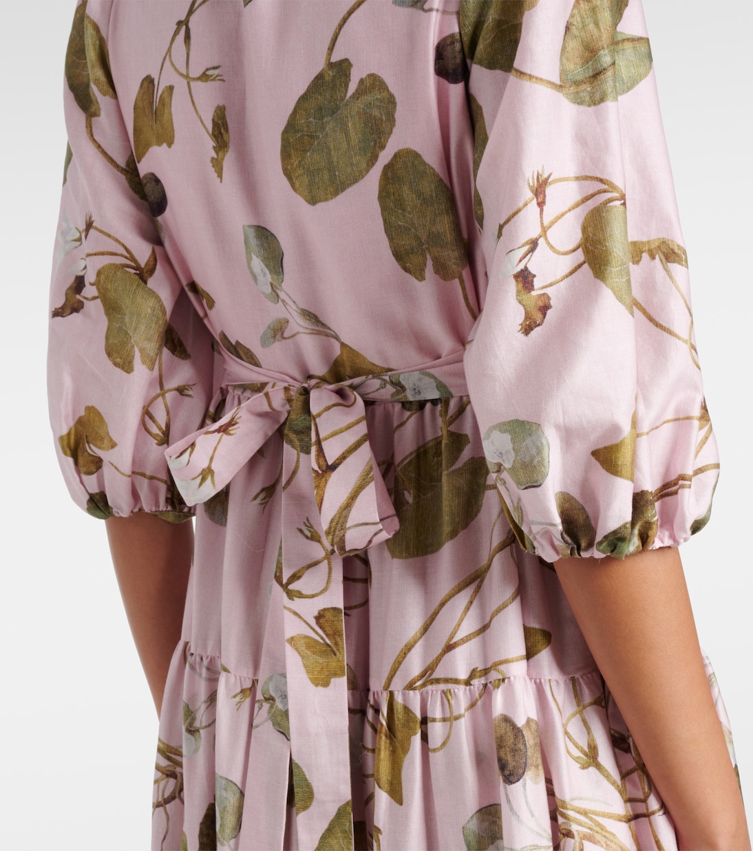 Robe chemise en coton à fleurs | Erdem