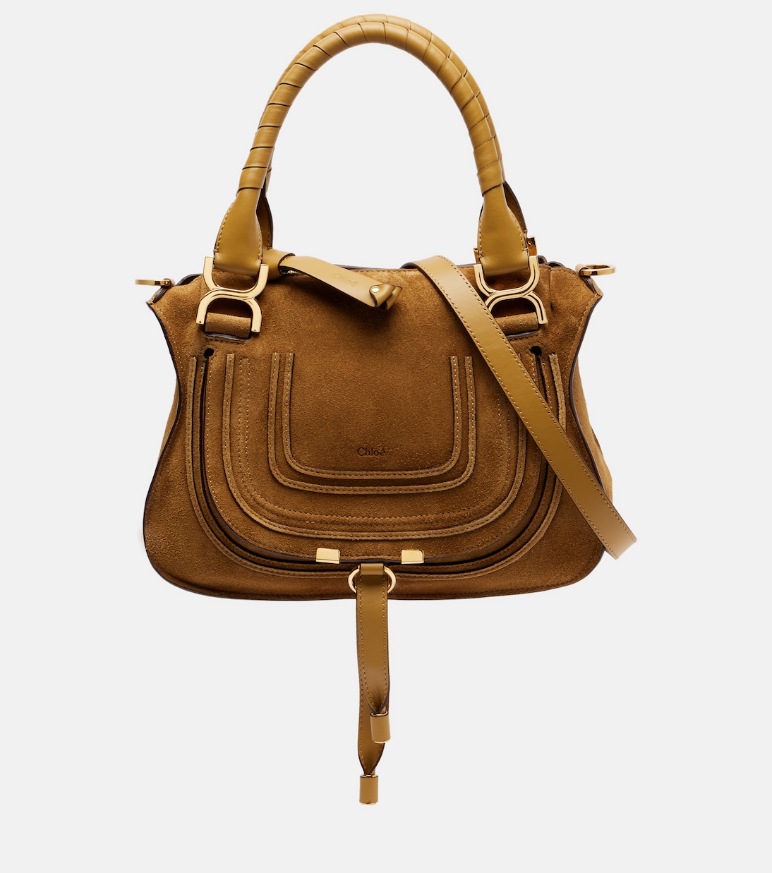 Tote Marcie Small aus Veloursleder | Chloé