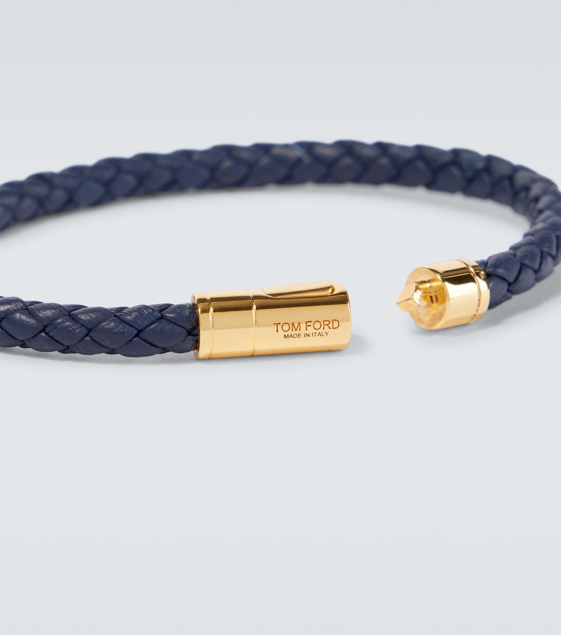 Bracelet en cuir à logo | Tom Ford