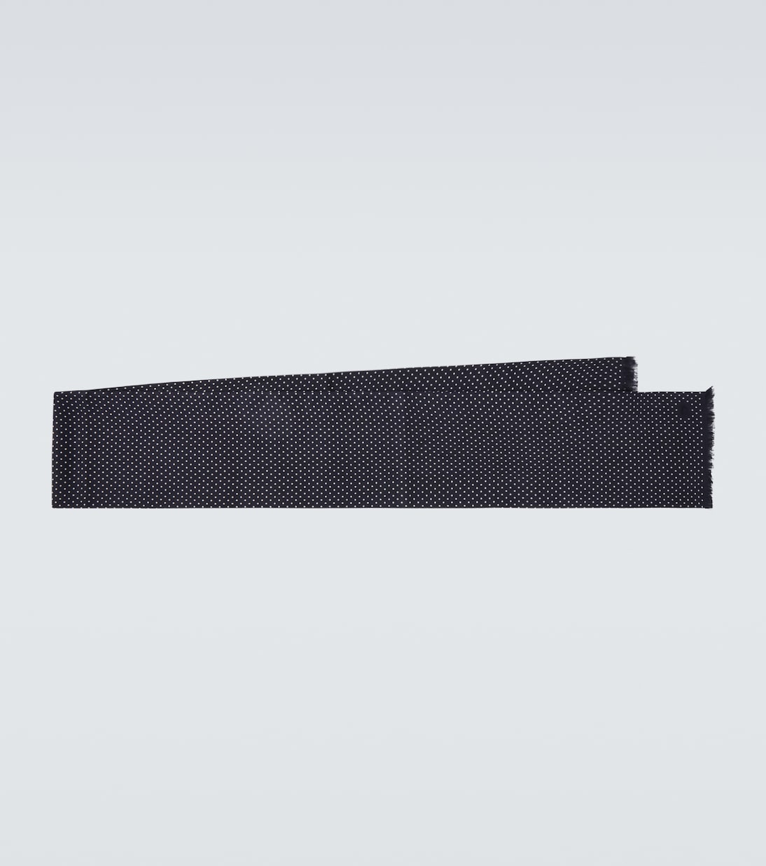 Polka-dot wool, silk, and cashmere scarf | Tom Ford