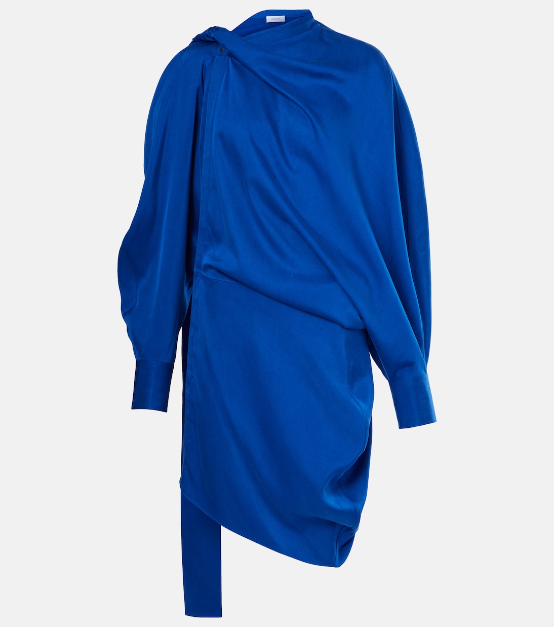 Asymmetric draped minidress | Ferragamo