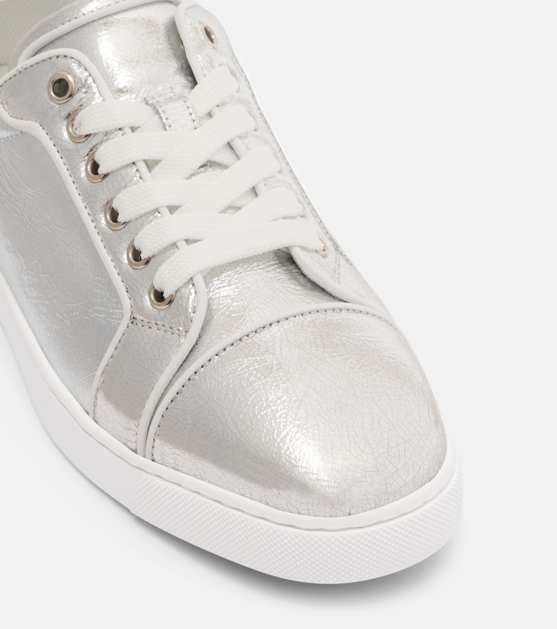 Sneakers Louise Orlato aus Metallic-Leder | Christian Louboutin