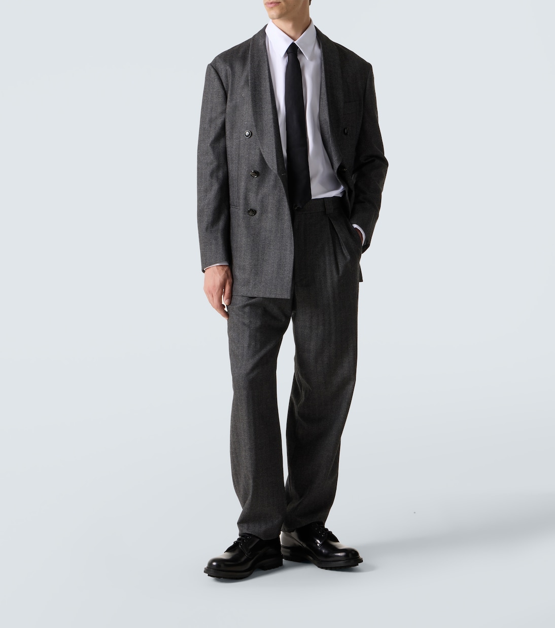 Cotton twill shirt | Giorgio Armani
