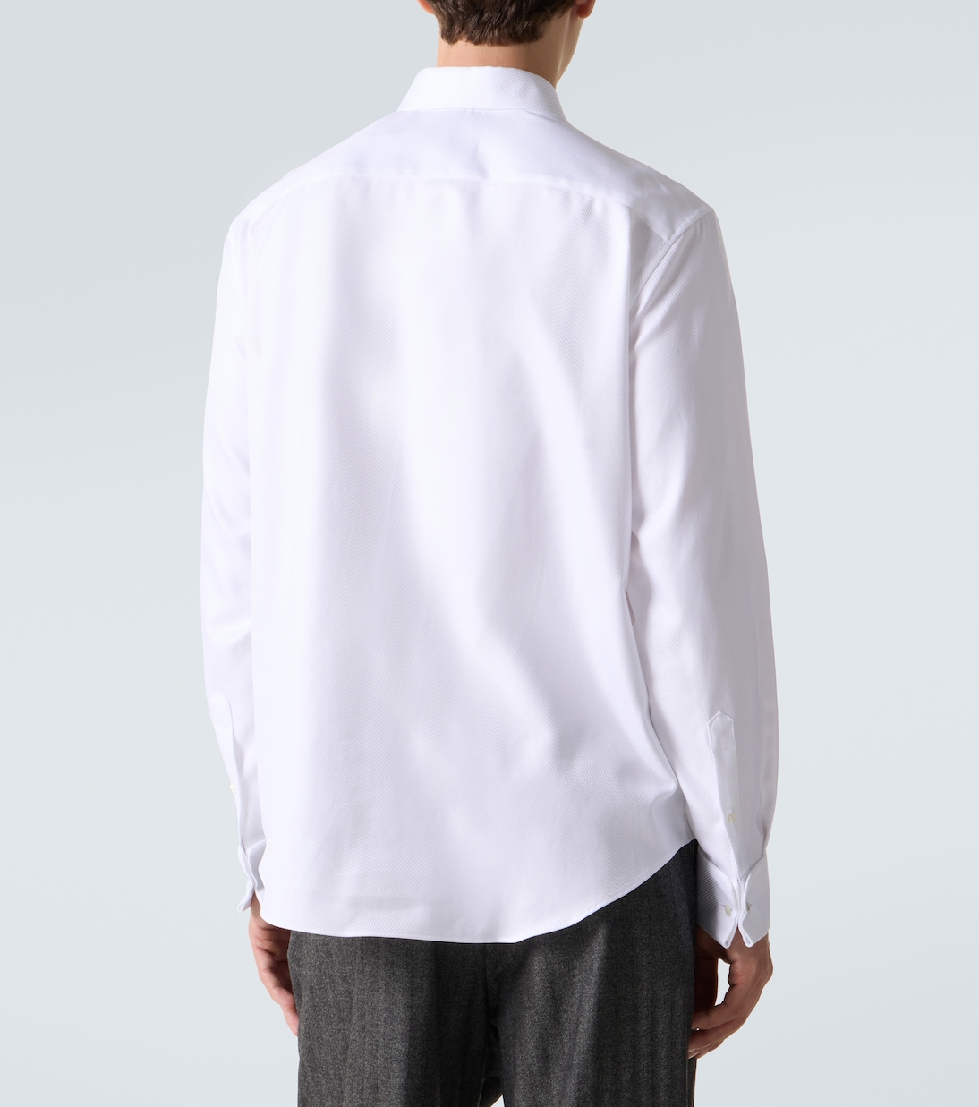 Cotton twill shirt | Giorgio Armani