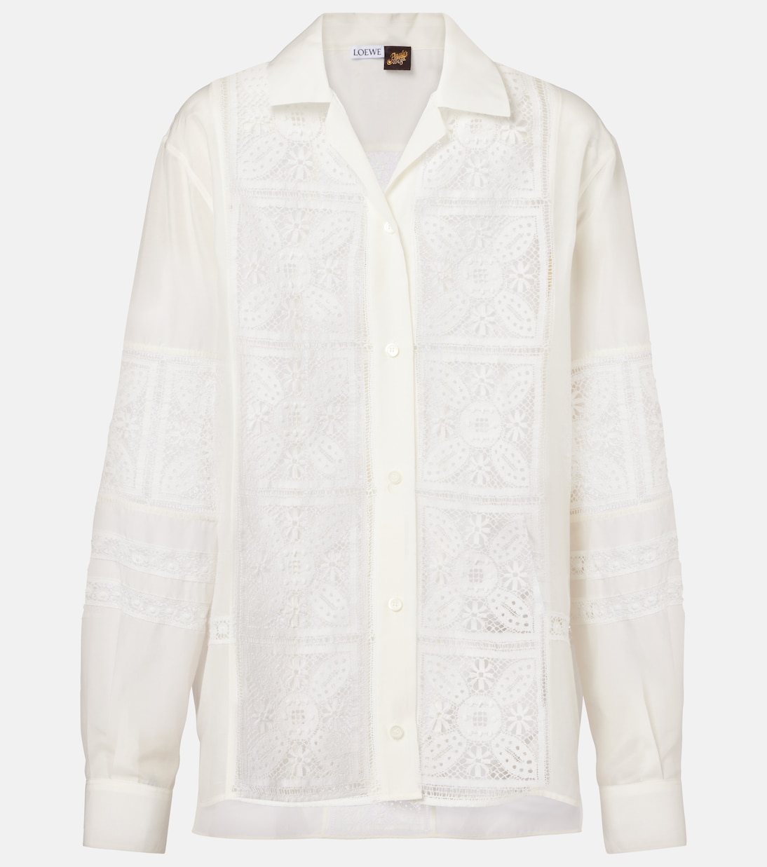 Paula's Ibiza - Camicia in cotone e seta | Loewe