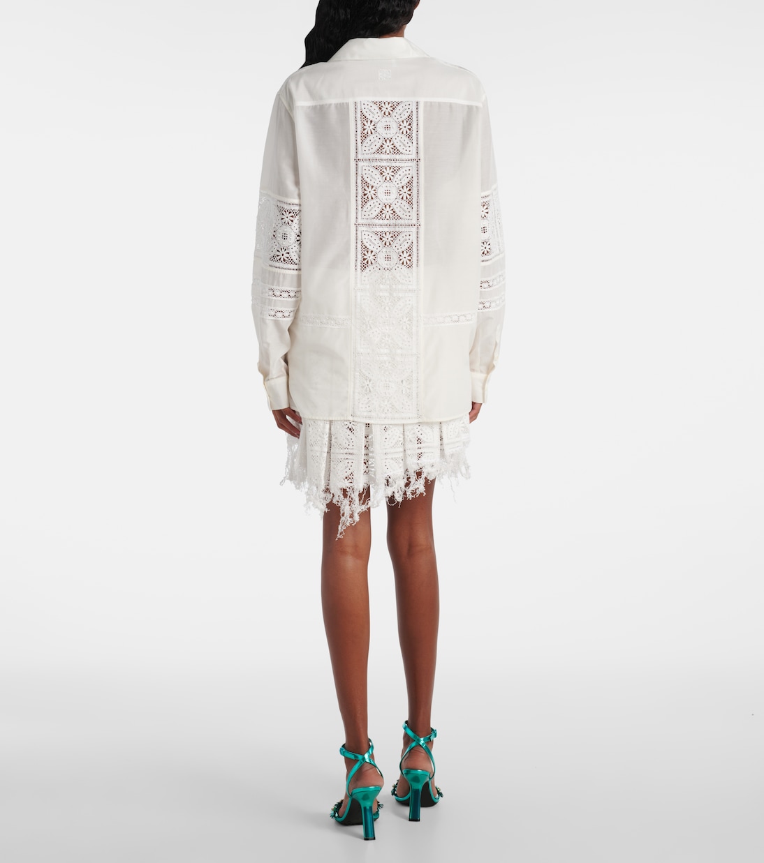Paula's Ibiza - Camicia in cotone e seta | Loewe