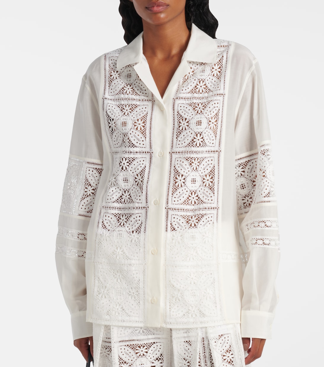 Paula's Ibiza - Camicia in cotone e seta | Loewe