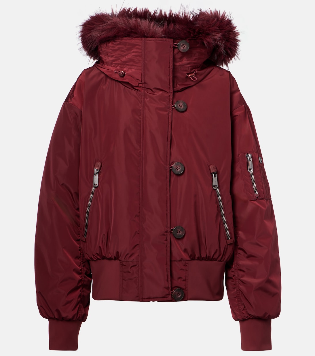 Jeanne faux fur-trimmed ski jacket | Goldbergh