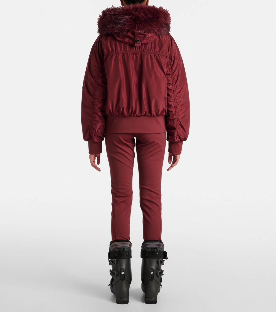Jeanne faux fur-trimmed ski jacket | Goldbergh