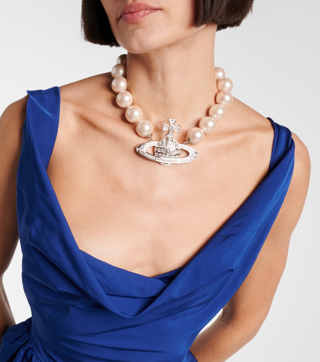 Mini Sunday draped cocktail dress | Vivienne Westwood