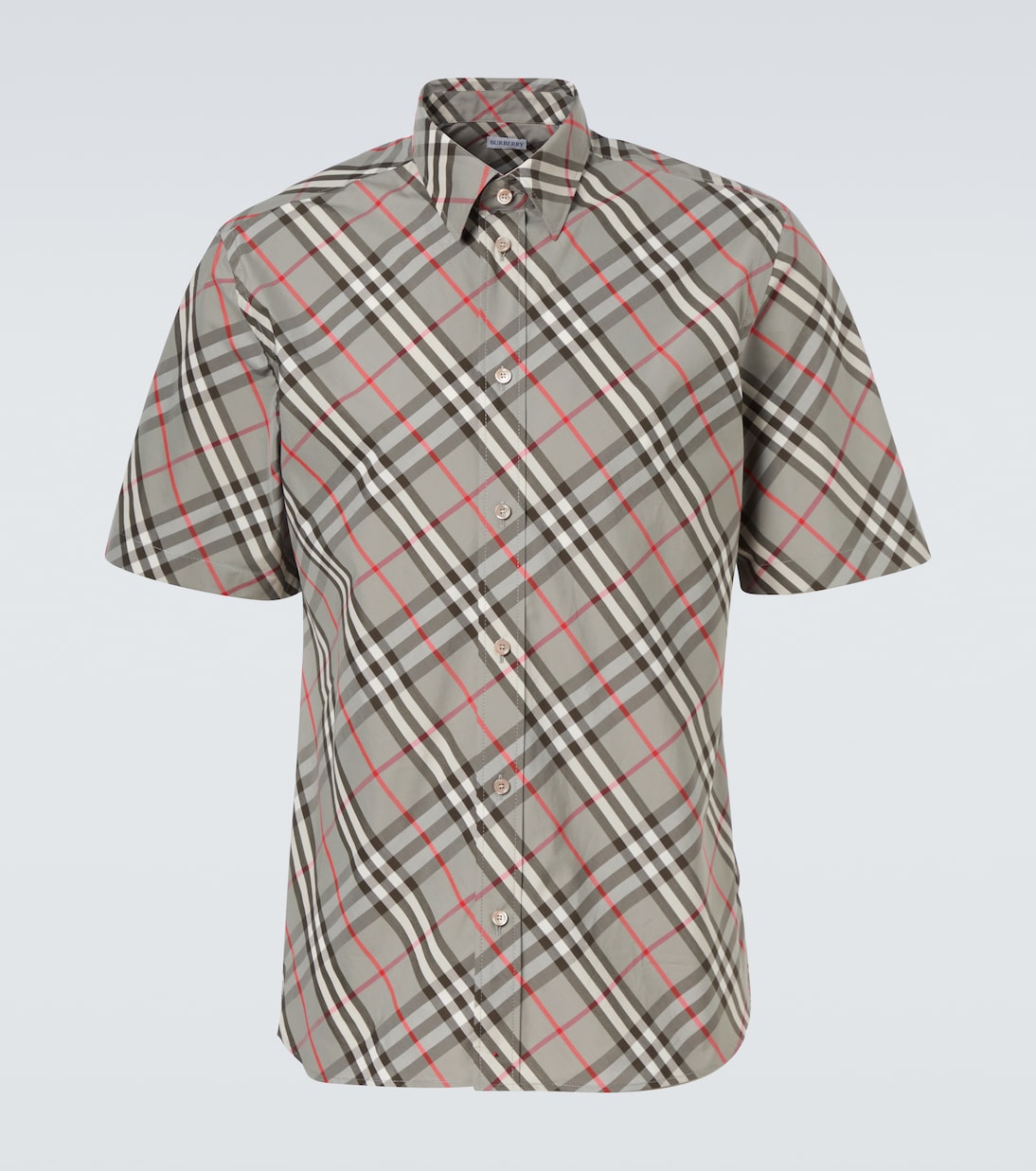 Burberry Check cotton poplin shirt | Burberry
