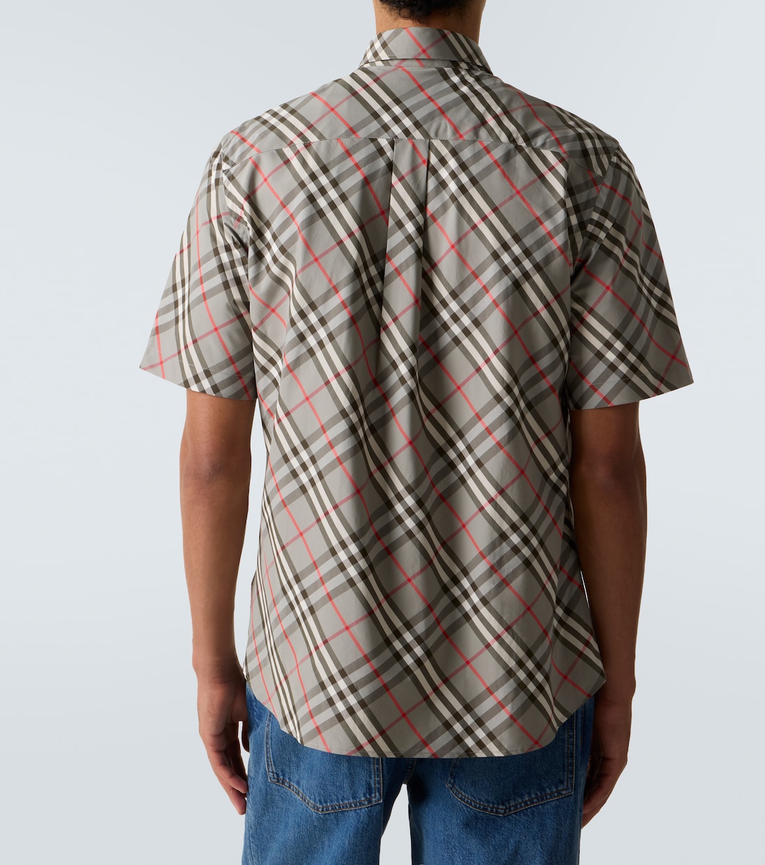 Burberry Check cotton poplin shirt | Burberry