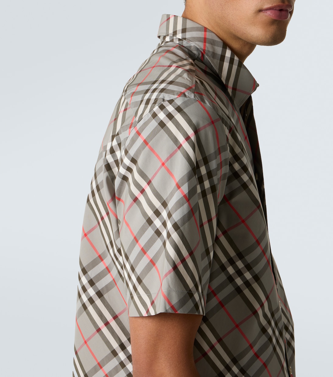 Burberry Check cotton poplin shirt | Burberry