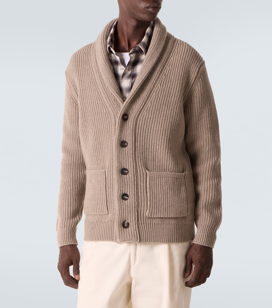 Wool and cashmere cardigan | Thom Sweeney