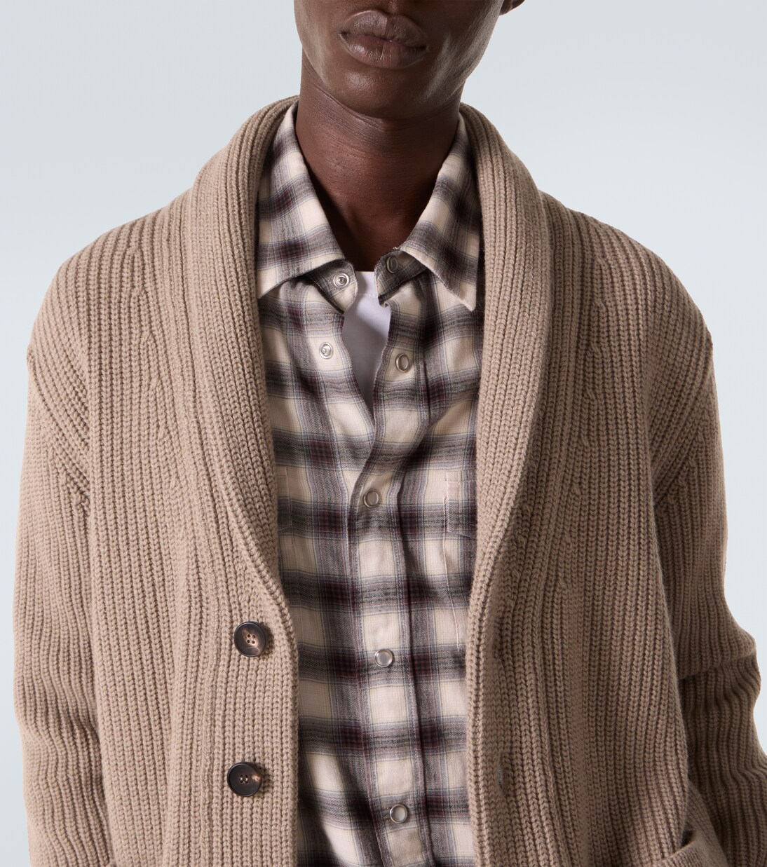 Wool and cashmere cardigan | Thom Sweeney