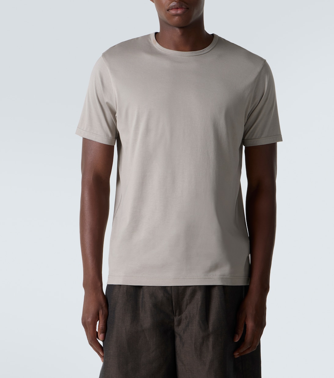 Cotton jersey T-shirt | Sunspel