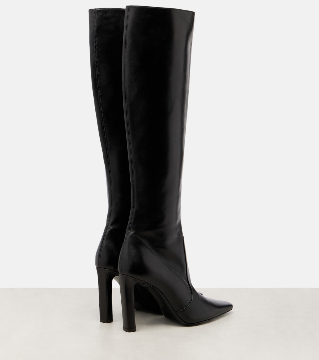 Francoise 95 leather knee-high boots | Saint Laurent