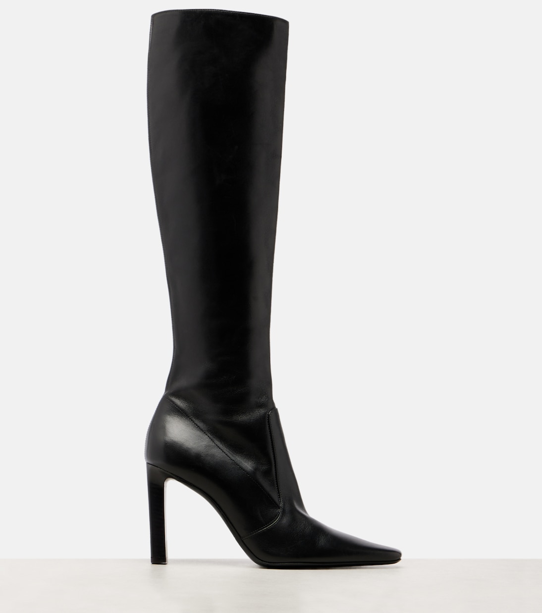 Francoise 95 leather knee-high boots | Saint Laurent