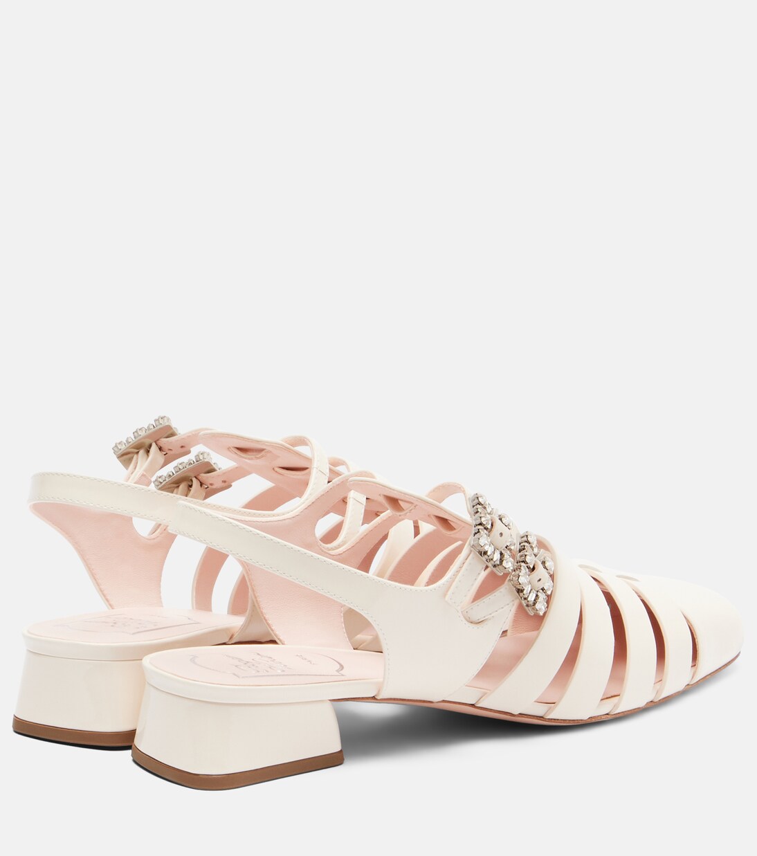 Mini Très Vivier 25 leather sandals | Roger Vivier