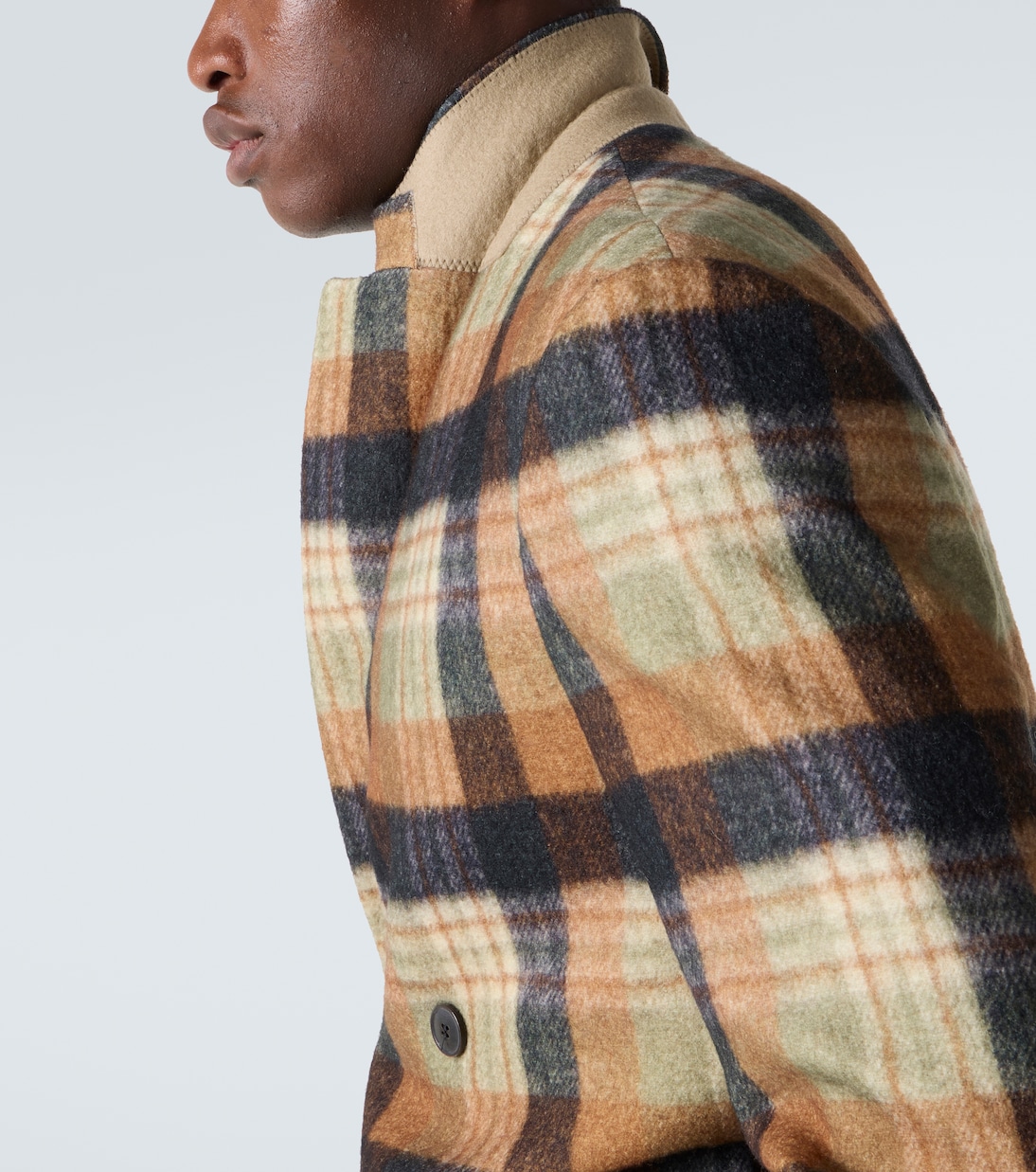 Checked wool blazer | Dries Van Noten
