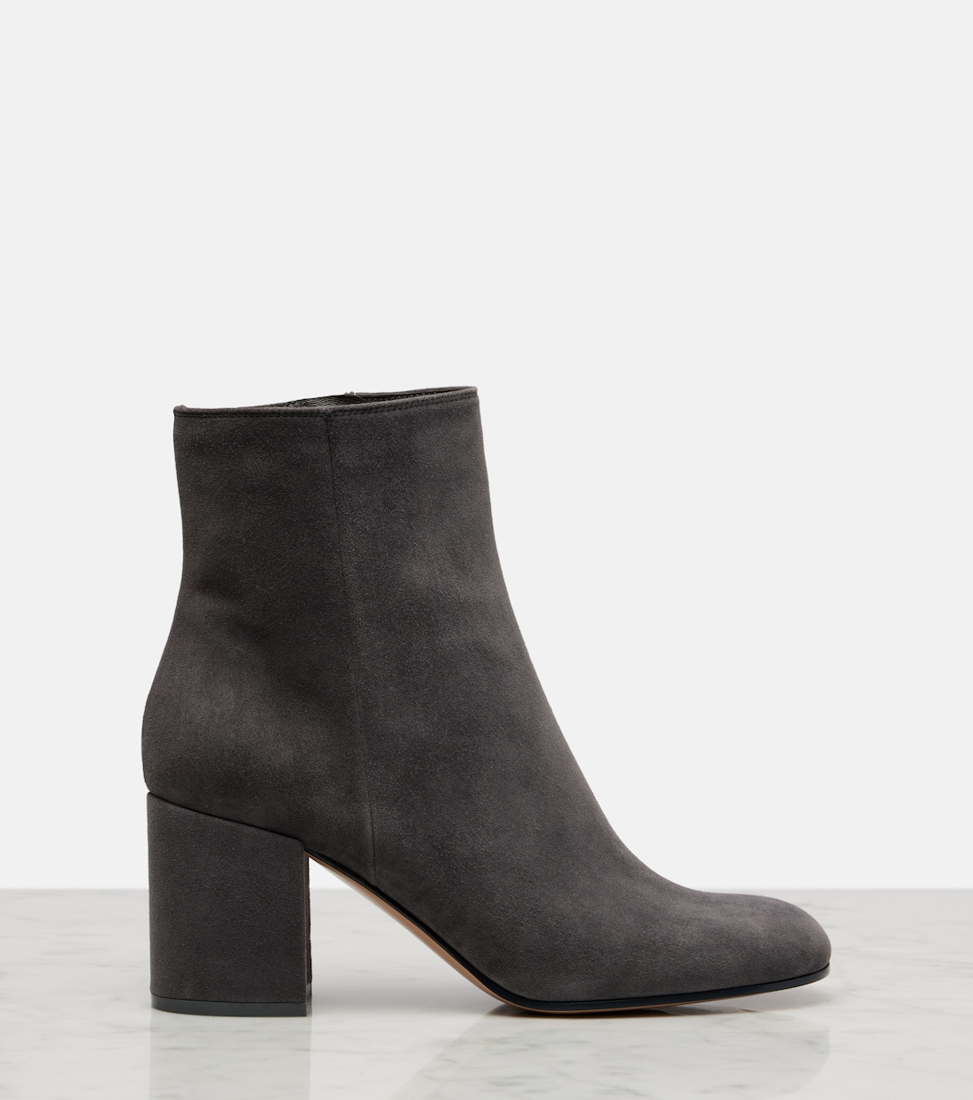 Ankle Boots Joelle 70 aus Veloursleder | Gianvito Rossi