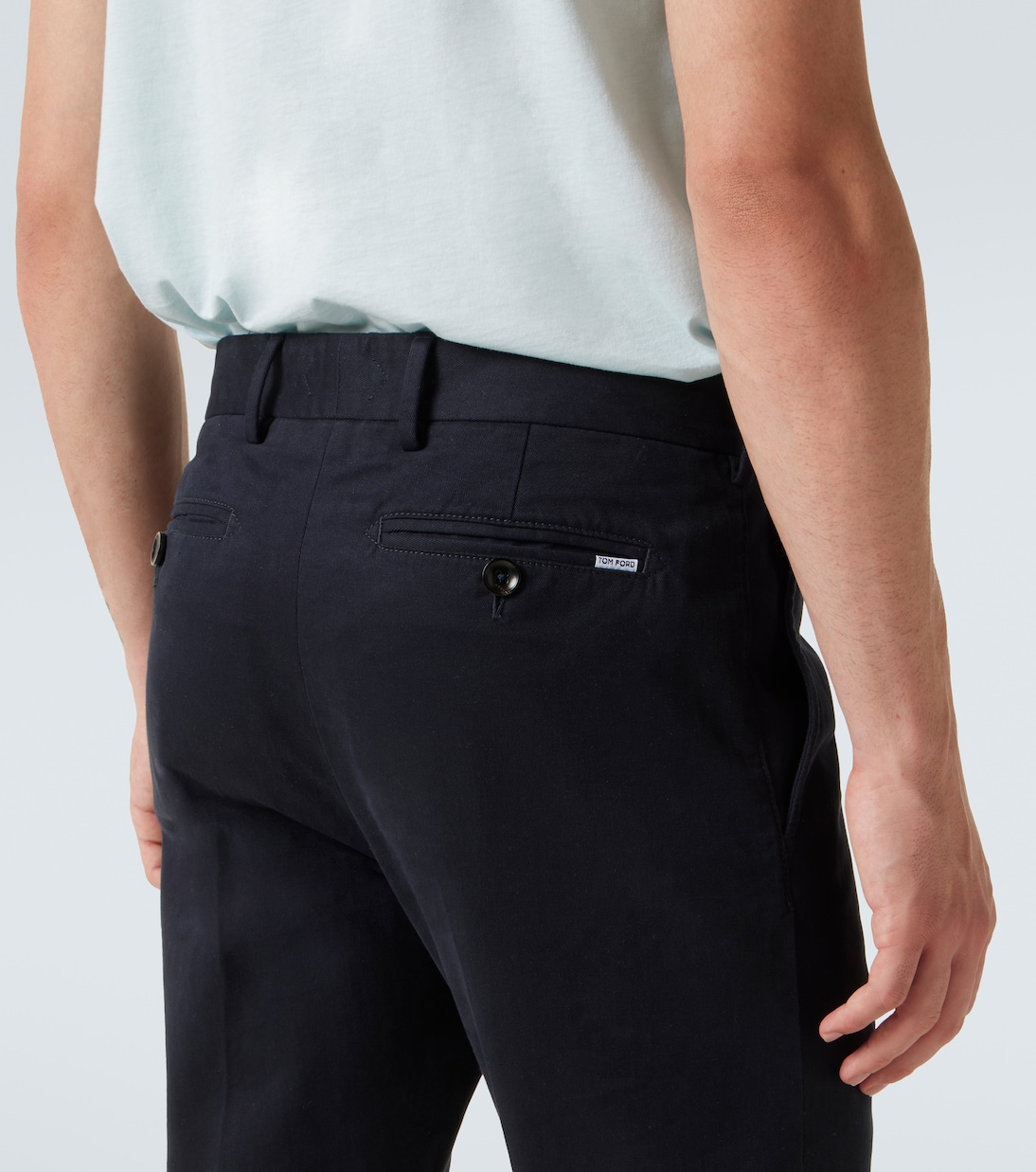 Cotton straight pants | Tom Ford