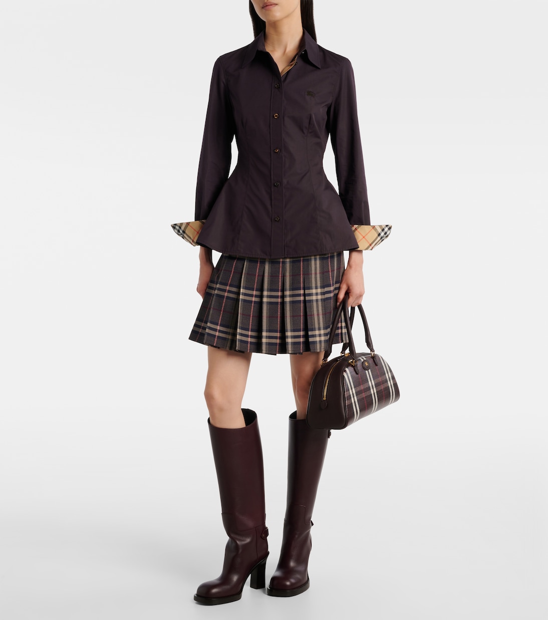 Eliza cotton poplin shirt | Burberry