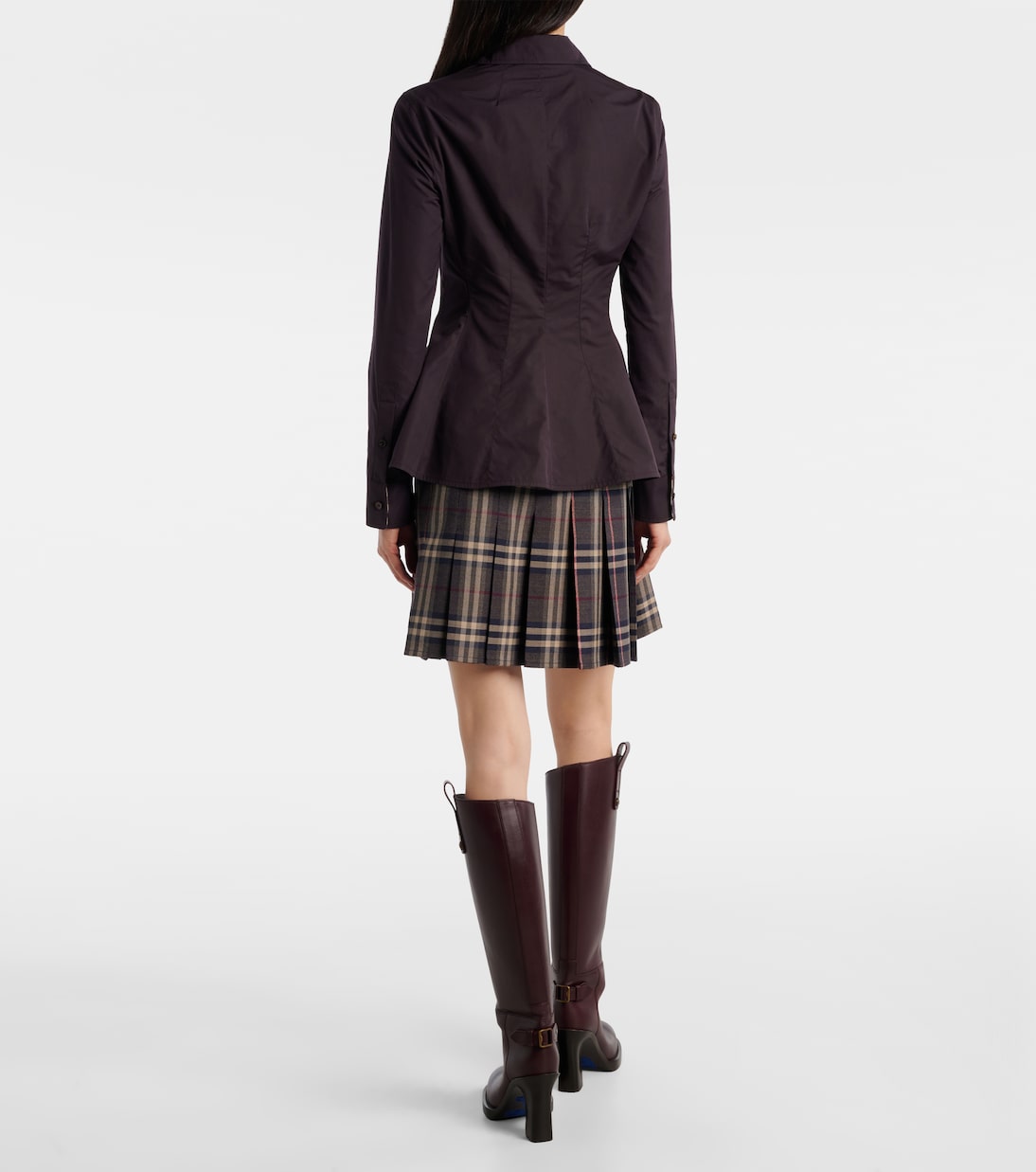 Eliza cotton poplin shirt | Burberry