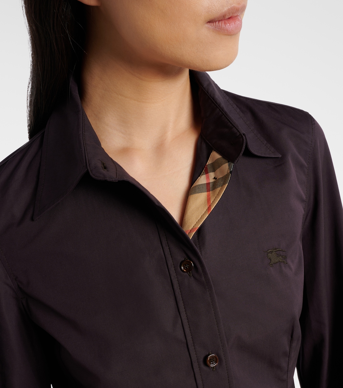 Eliza cotton poplin shirt | Burberry