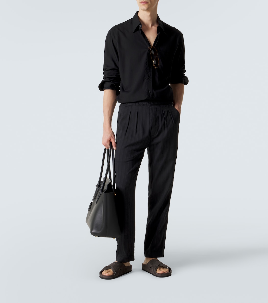 Suede slides | Tom Ford