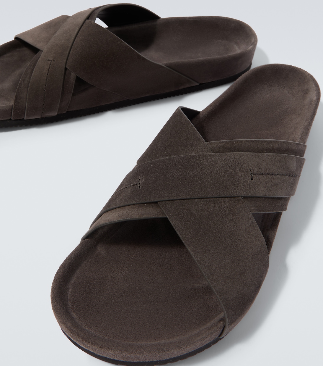 Suede slides | Tom Ford