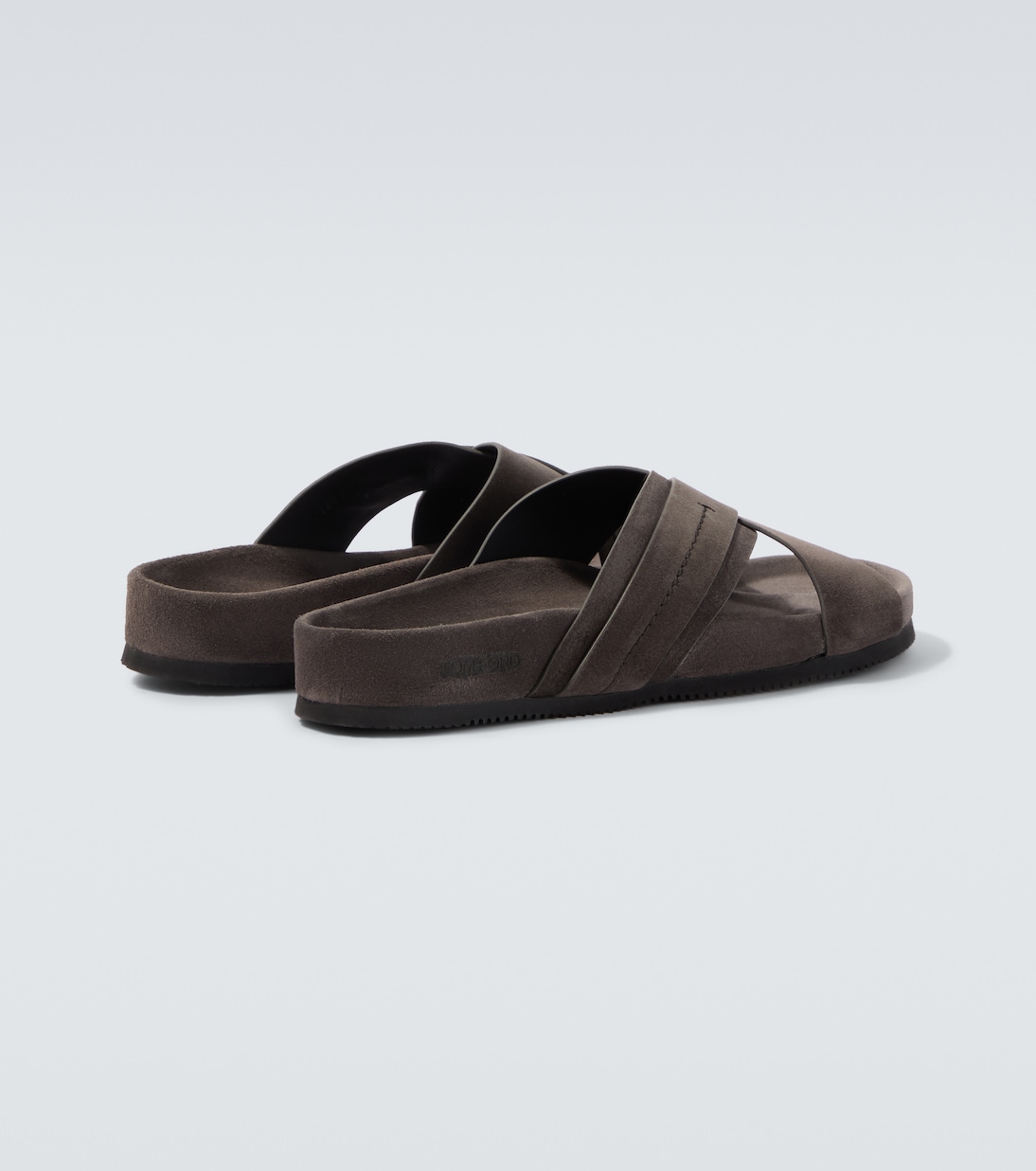 Suede slides | Tom Ford