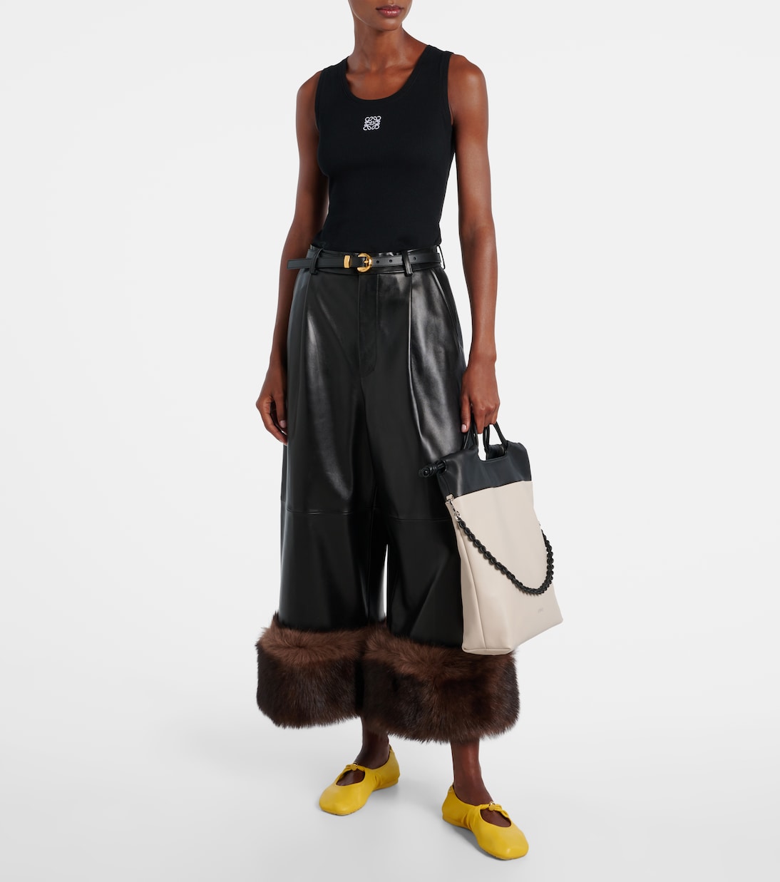 Flamenco皮革手拿包 | Loewe