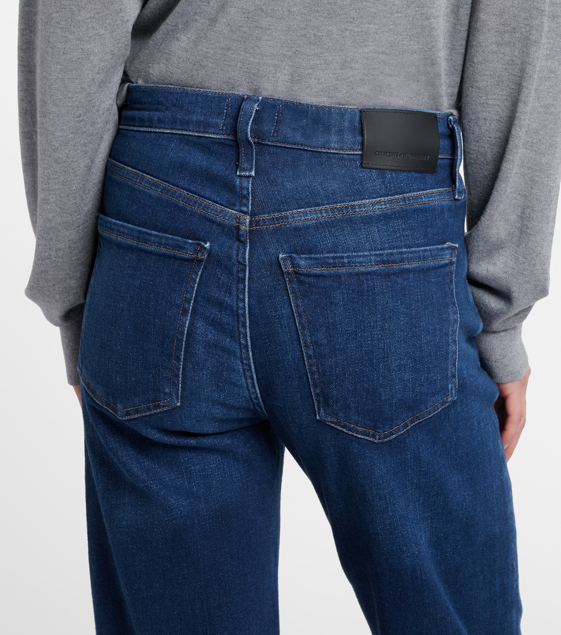 Delfina low-rise straight-leg jeans | Citizens of Humanity