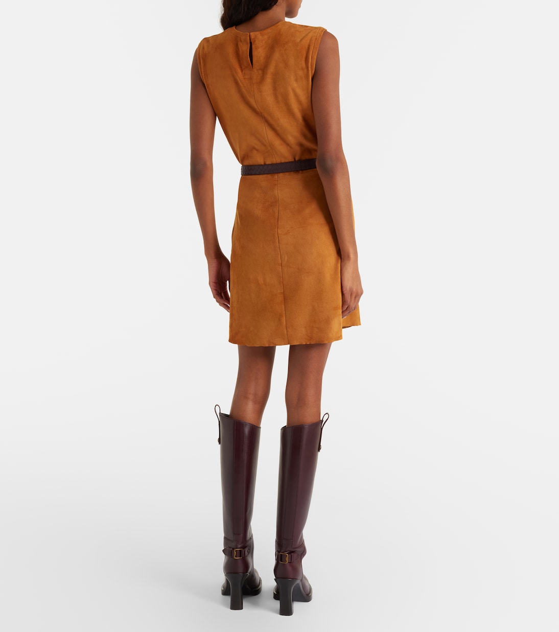 Minikleid Dollie aus Veloursleder | Stouls