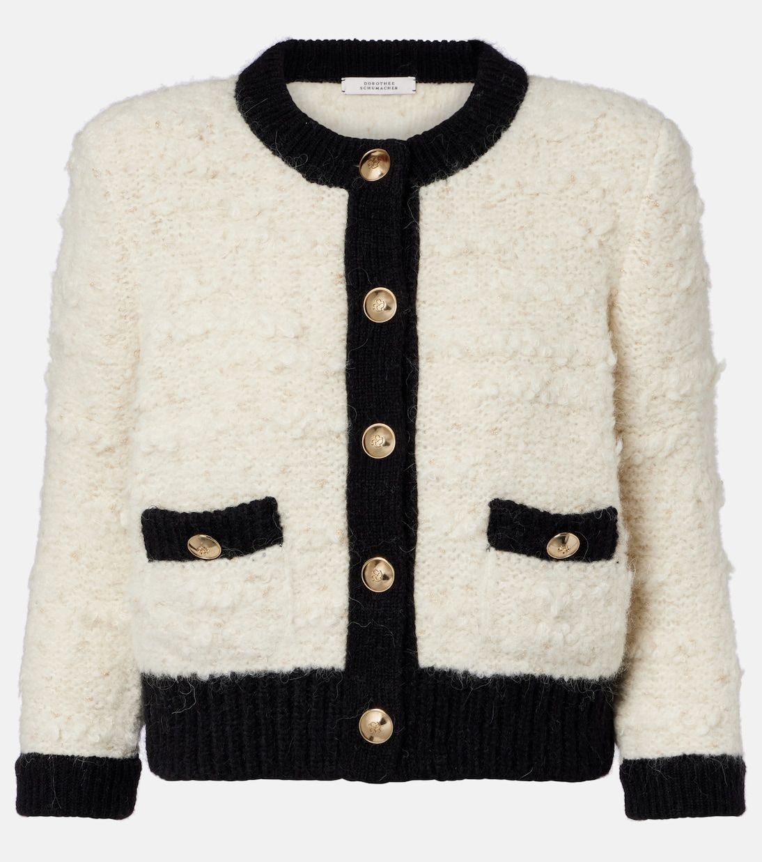 Delightful Sparkle wool-blend cardigan | Dorothee Schumacher