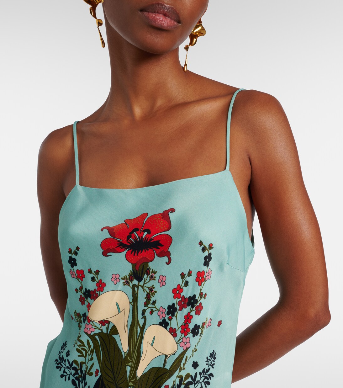 Floral slip dress | Farm Rio