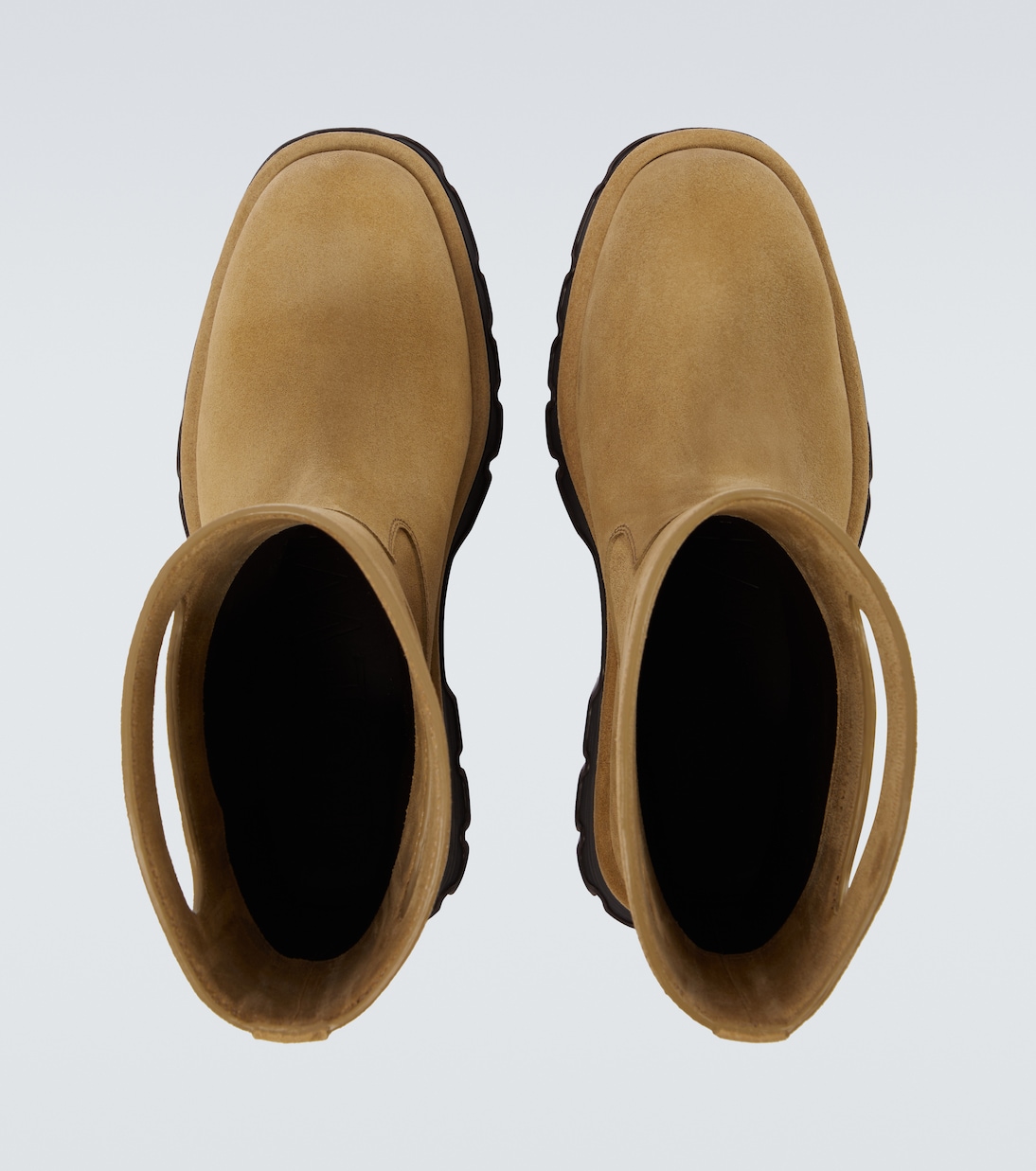 Bobby cutout suede mid-calf boots | Loewe