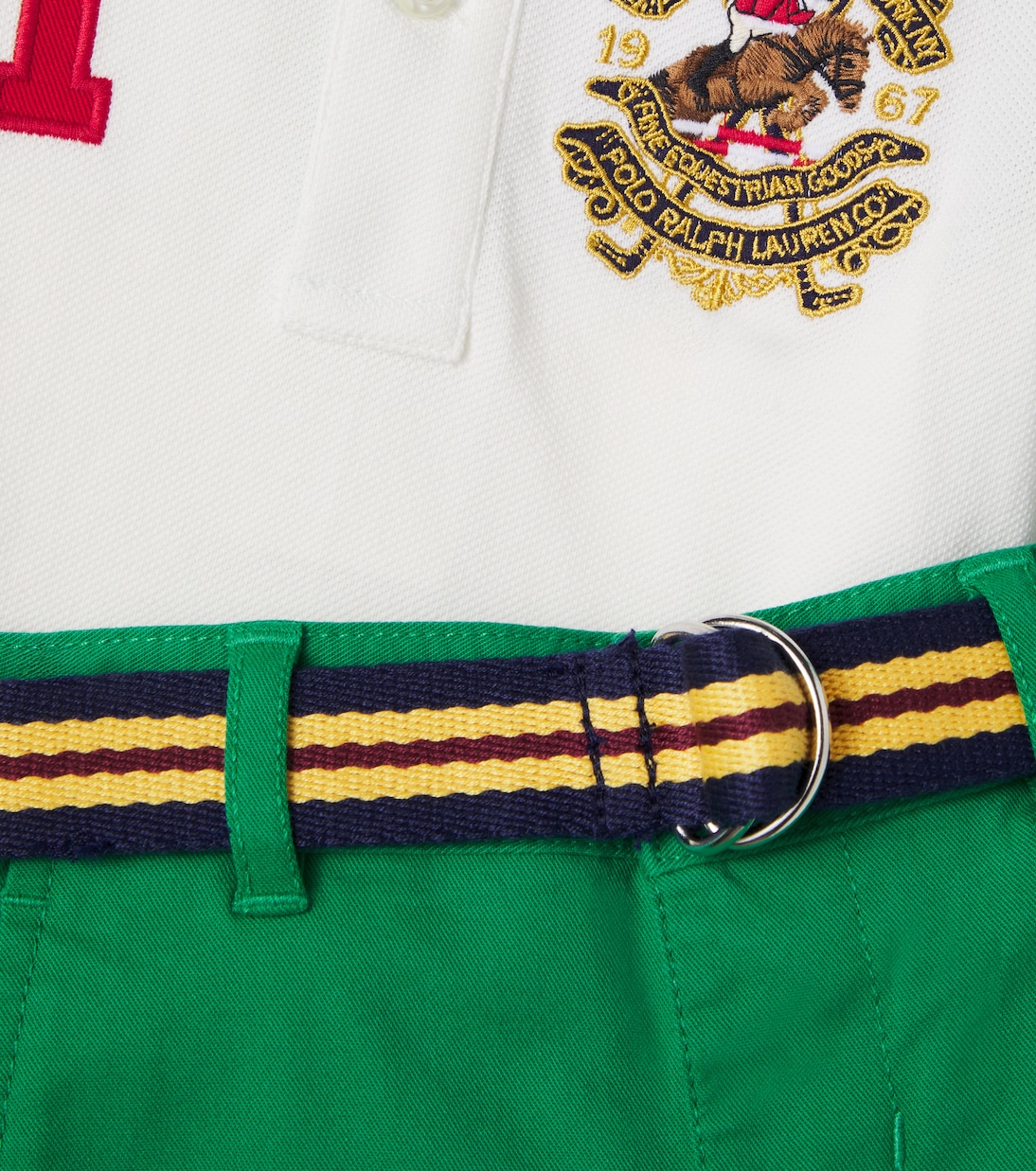 Cotton polo shirt and pants set  | Polo Ralph Lauren Kids