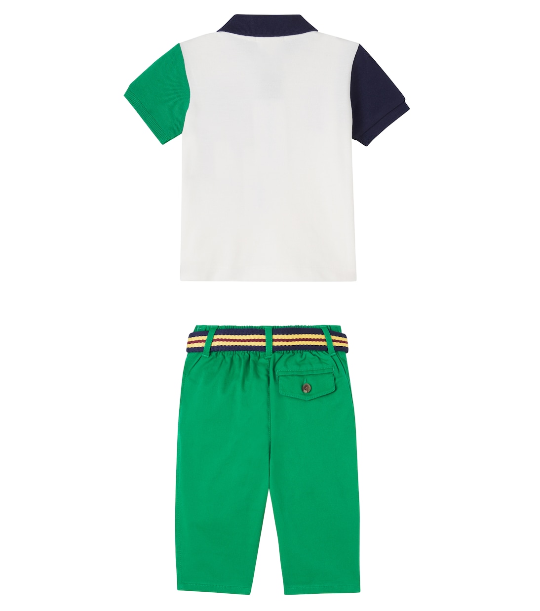 Cotton polo shirt and pants set  | Polo Ralph Lauren Kids