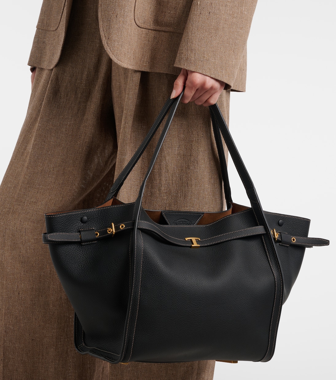 T Timeless leather shoulder bag | Tod's