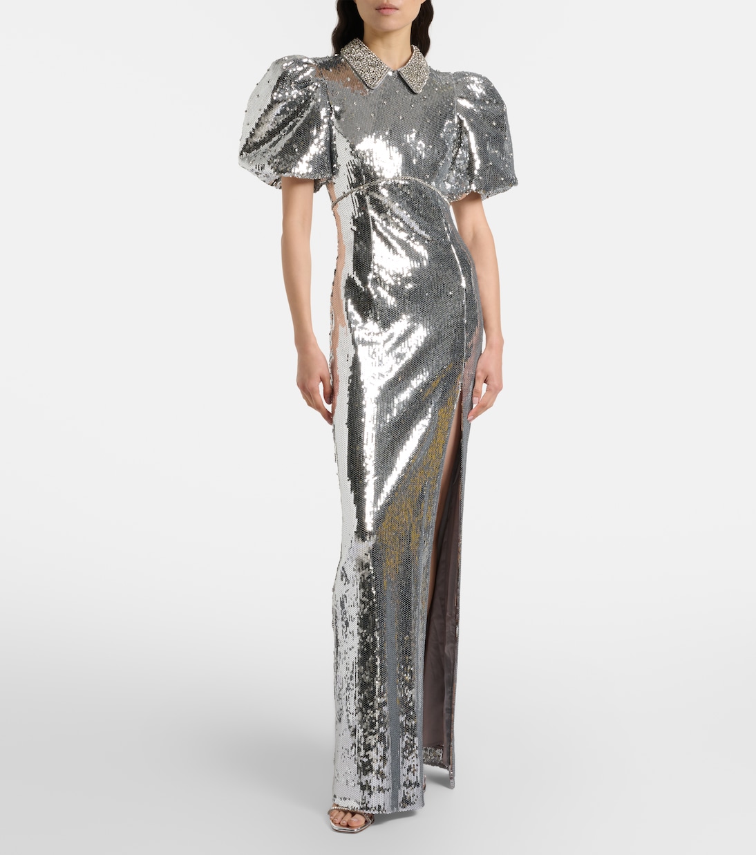 Robe Olympia mit Pailletten und Kristallen | Rebecca Vallance