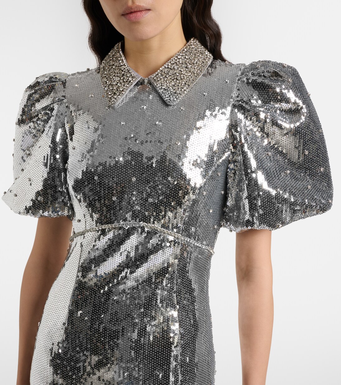 Robe Olympia mit Pailletten und Kristallen | Rebecca Vallance