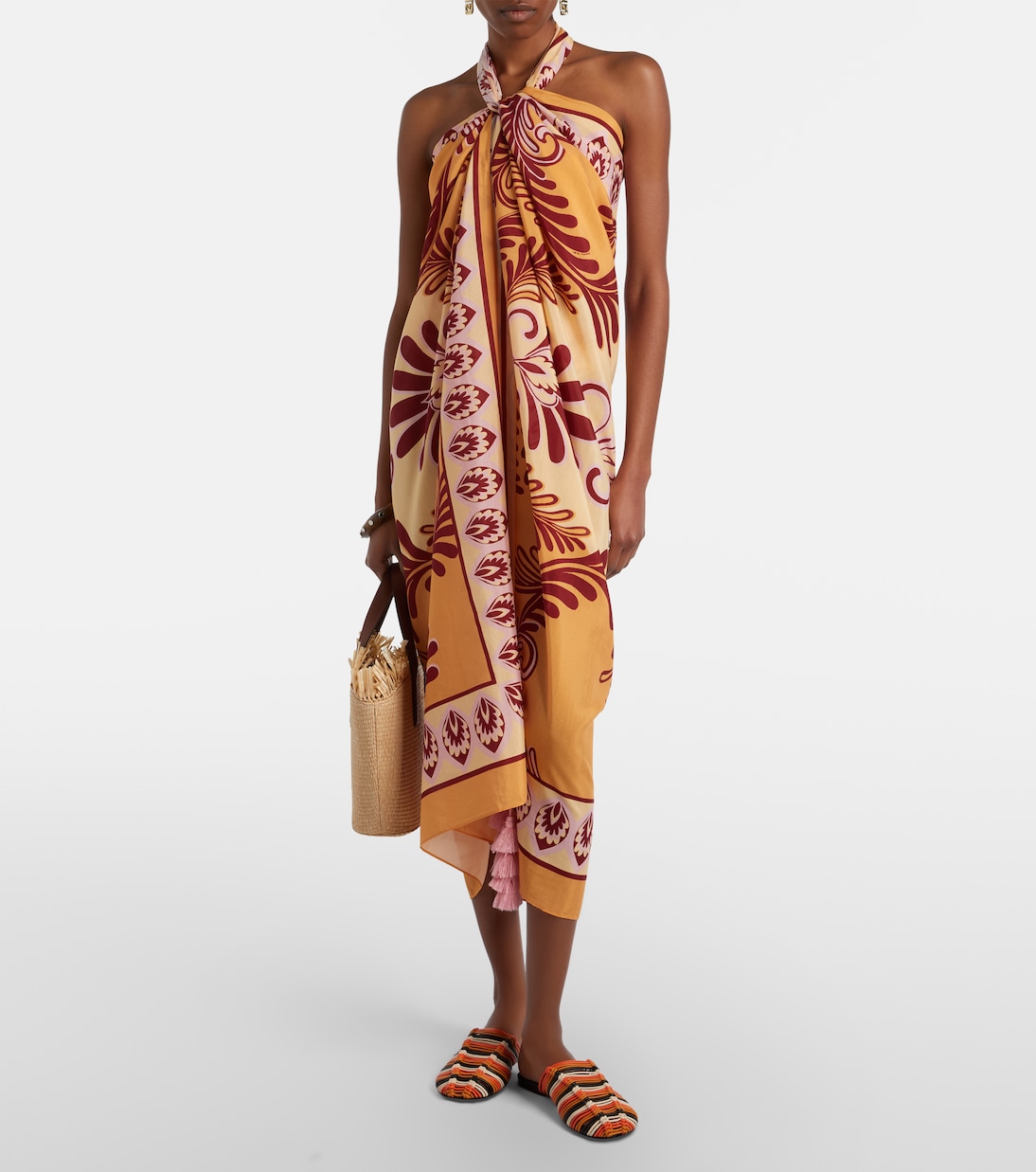 Leather slides | Farm Rio